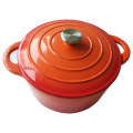 Colored Enameled Cast Iron Dutch Oven
